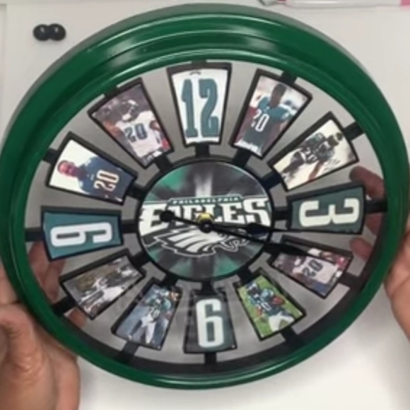 Personalize Clock - Football - Picture 2 of 4